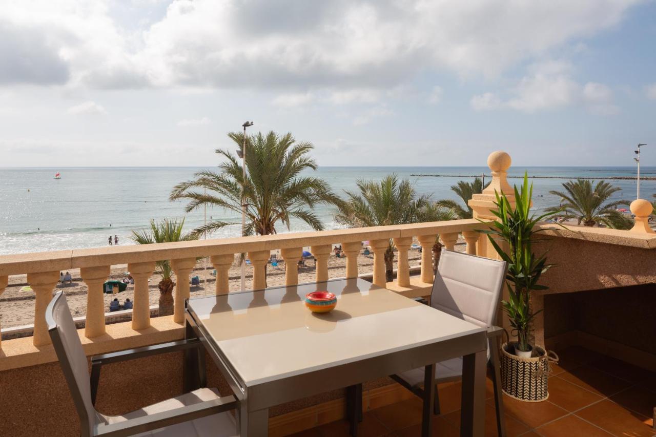 Atico Duplex De Lujo Frente Al Mar. 1A Linea Playa Apartment El Campello Ngoại thất bức ảnh