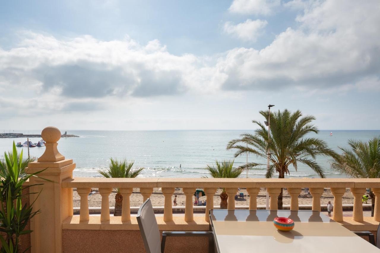 Atico Duplex De Lujo Frente Al Mar. 1A Linea Playa Apartment El Campello Ngoại thất bức ảnh