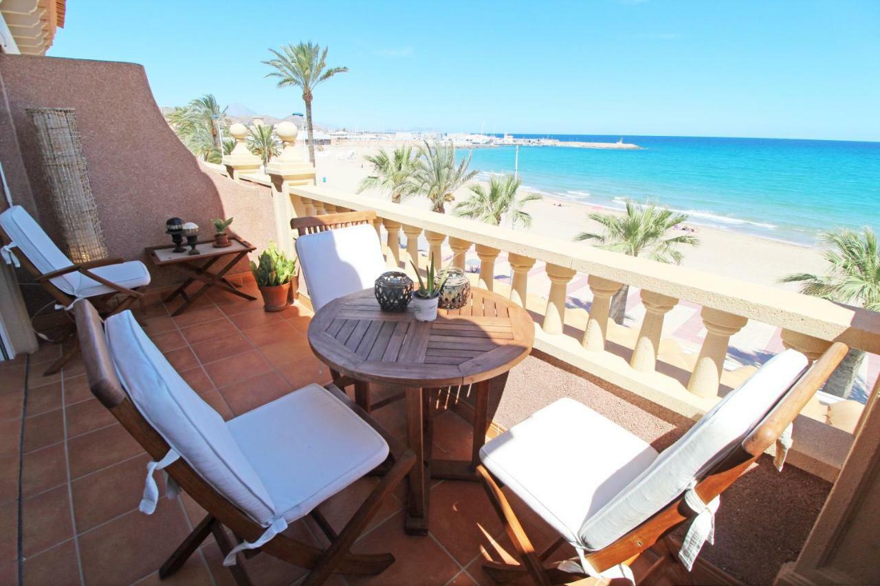 Atico Duplex De Lujo Frente Al Mar. 1A Linea Playa Apartment El Campello Ngoại thất bức ảnh