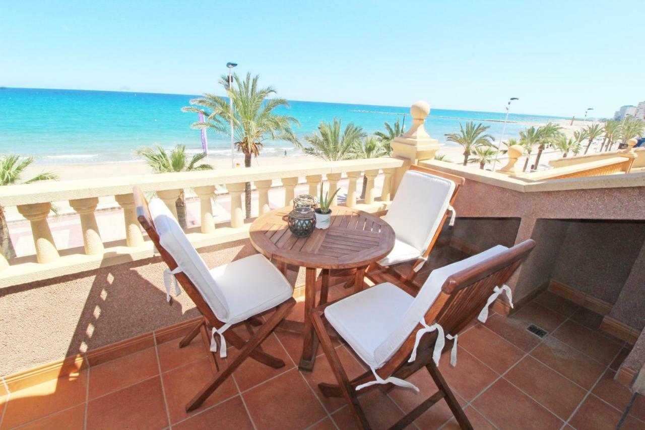 Atico Duplex De Lujo Frente Al Mar. 1A Linea Playa Apartment El Campello Ngoại thất bức ảnh
